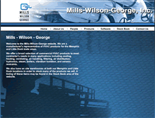 Tablet Screenshot of millswilsongeorge.com